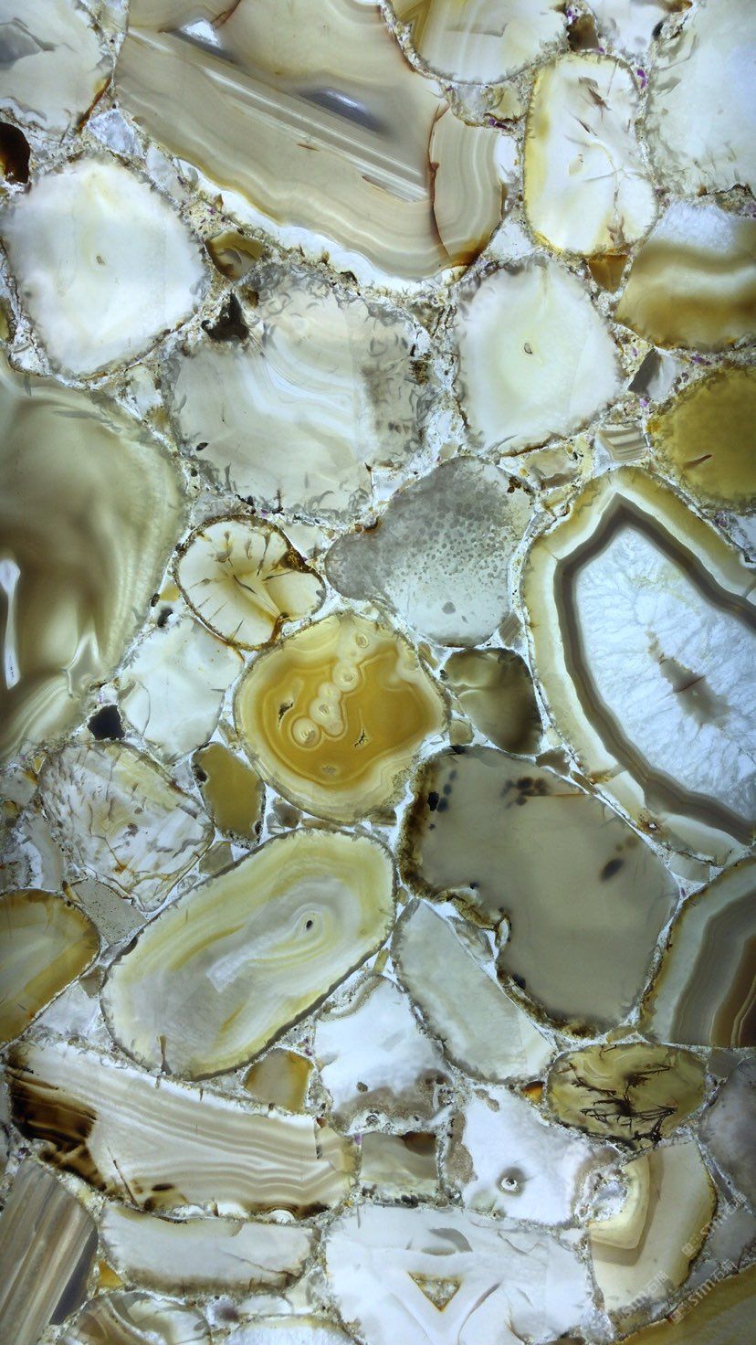 半宝石馆 黄玛瑙 - 石材商圈 - 石材app - 石猫,石材搜索专家