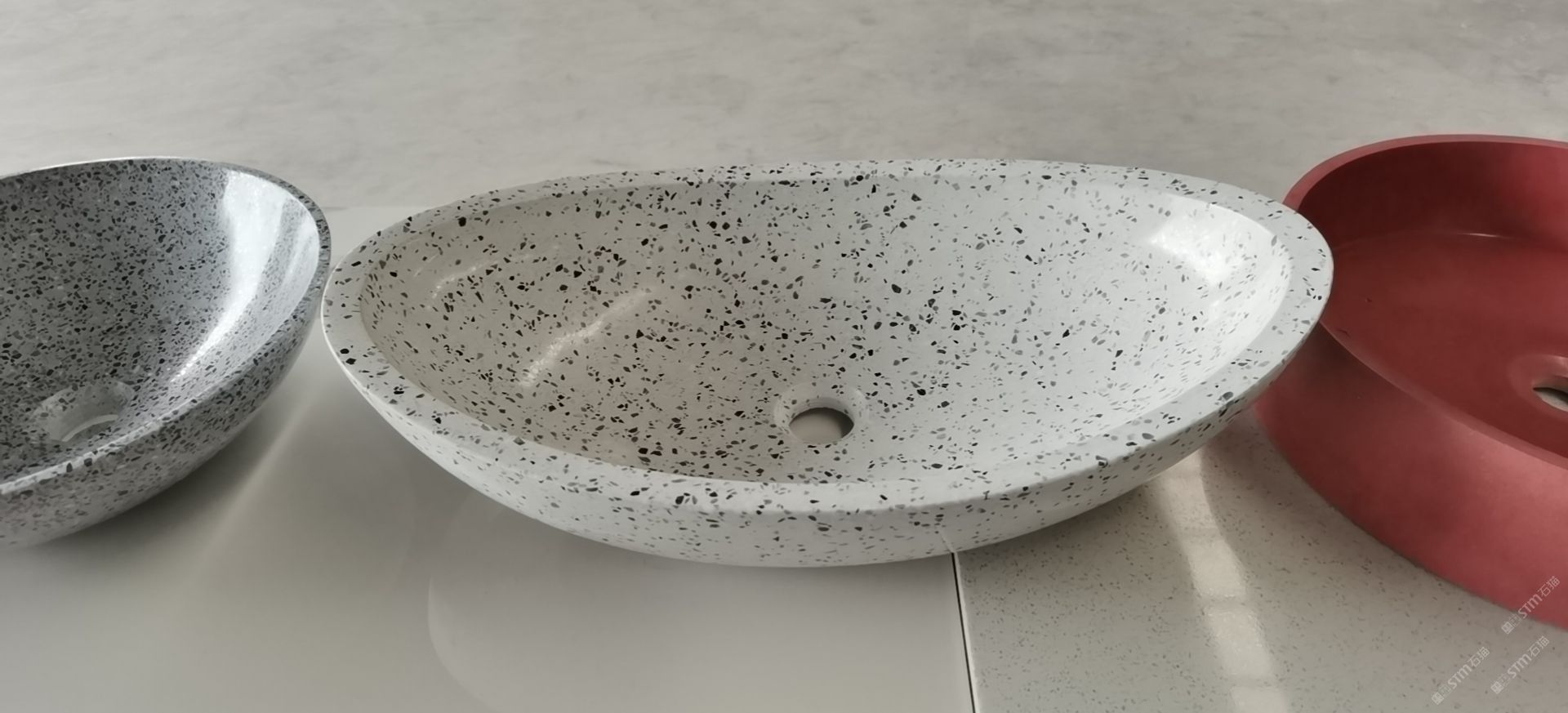 水磨石台上盆18007845777王