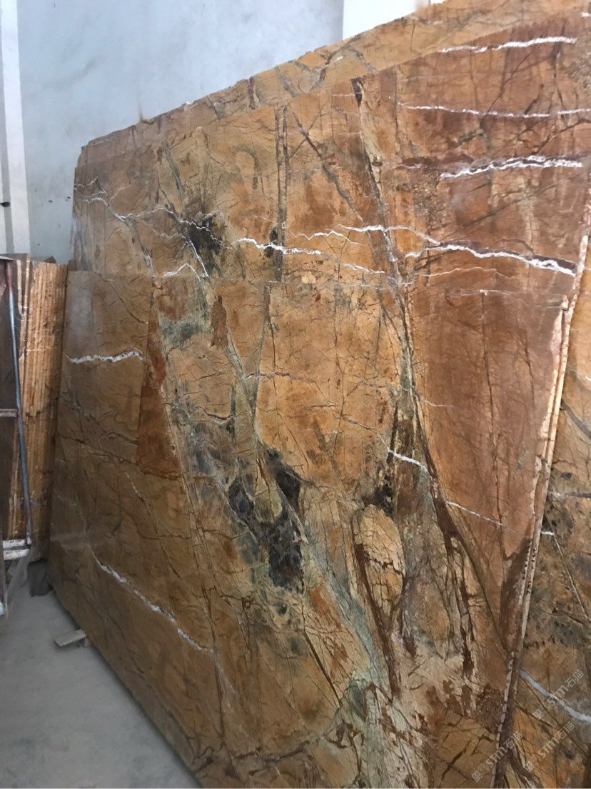 云浮市雄敏石材~特价雨林棕批发