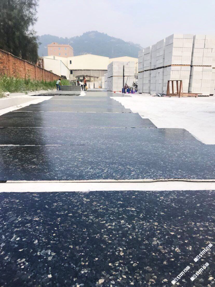 来自挪威的新绿星 emrald perl 墨绿色花岗岩,银色