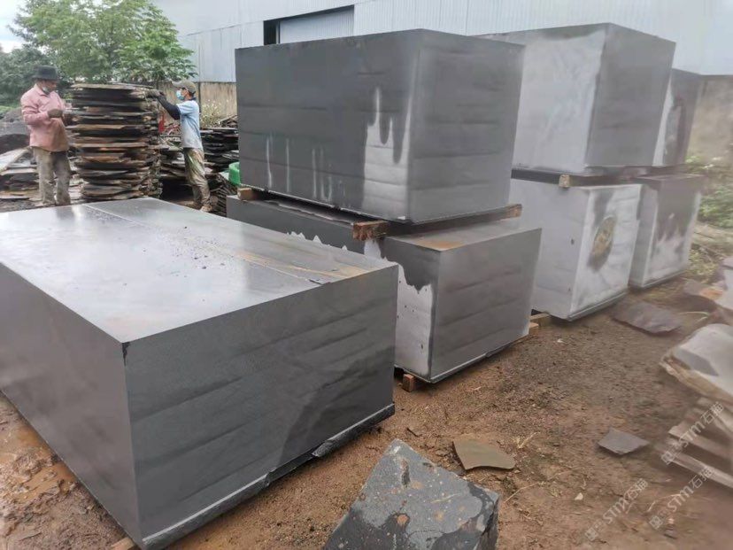 安山岩,越南灰颜色一致,无疤无裂,料大方正 - 石材商圈 - 石材app